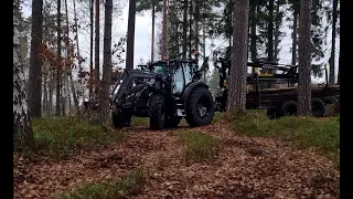 Skogsekipage - Valtra G125 Active och Kesla 124HD