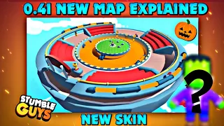 Stumble Guys 0.41 New Map Full Explained and New Skin | Stumble Guys Halloween Update #stumbleguys