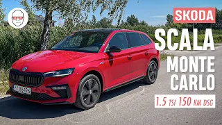 Skoda Scala 1.5 TSI 150 DSG Monte Carlo 2024 test PL Pertyn Ględzi