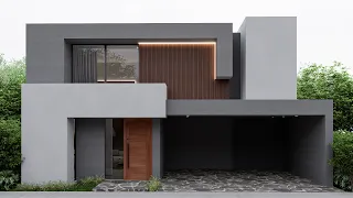 House Design 12x20 Meters | Casa de 12x20 metros