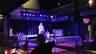 guy singing born to be wild at jergels