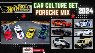 Hot Wheels 2024 Car Culture & Porsche Mix | Porsche 911 935 917 Ford Cosworth Mazda Prado