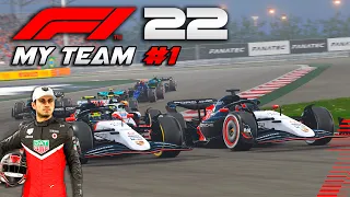 F1 22 - MYTEAM T1 - INÍCIO DE UMA NOVA ERA - GP do Bahrein - EP 01