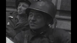 Liberation of Paris by French 2nd Armored Division; August 25, 1944