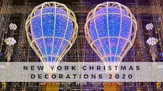 New York Christmas Decorations | Xmas in the City | Rockefeller Christmas Tree | NYC Holiday Décor