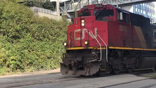 CN 354 At Two Crossings in New Westminster