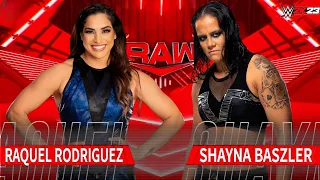 WWE 2K23 - Raquel Rodriguez Vs Shayna Baszler | WWE RAW