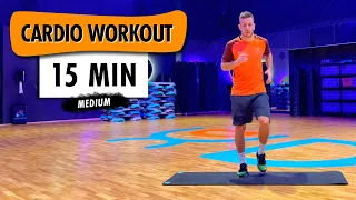 CARDIO WORKOUT | 15 MIN | Medium Intensity | Quick and Effective