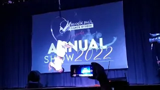 Aerial act presented by India's Got Talent winner Manik Paul