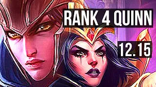 QUINN vs LEBLANC (MID) | Rank 4 Quinn, Legendary, 14/3/5 | NA Master | 12.15