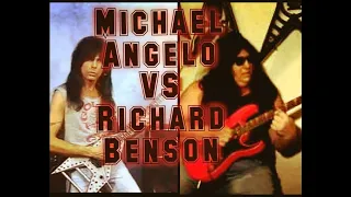 Michael Angelo Batio VS Richard Benson Epic battle Guitar