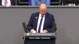 Stefan Seidler 1. Rede im Bundestag
