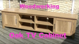 Oak TV Cabinet