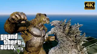 Kong Vs Godzilla Epic Fight ( GTA V Mods )