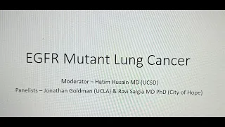 Lung Webinar with Hatim Husain, MD, UC San Diego Health