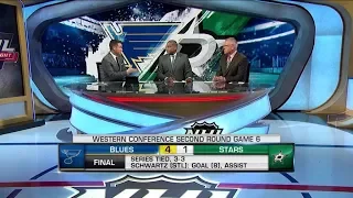 NHL Tonight: Blues vs Stars reaction: Blais' first career playoff goal send Blues to Game 7  May 5,