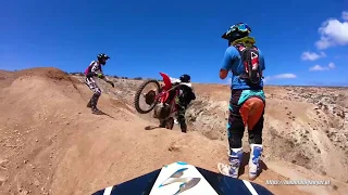 Enduro Tours in Porto Santo  Island 2020 - Exploring Porto Santo with Mountain Gadget Honda CRF450RX