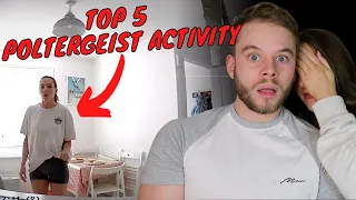 TOP 5 SCARIEST POLTERGEIST ACTIVITY IN OUR HAUNTED HOUSE | LAINEY AND BEN