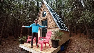 Finishing the GLASS MICRO House Build! (On a TIGHT Budget!)