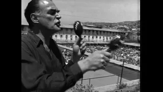 Histórico momento de Los Jaivas en la ex cárcel de Valparaíso 1998