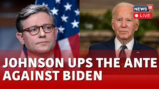 Mike Johnson Speaks at House Republican Press Conference on Biden Impeachment | N18L | News18 Live