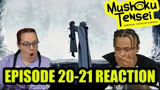 RUDY'S DEATH!! - MUSHOKU TENSEI EPISODE 20-21: REACTION VIDEO(MTEP20-21)