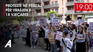 Protestë në Ferizaj për vrasjen e 18 vjeçares - ATV