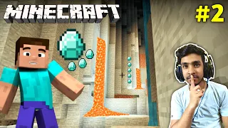 CAN I FIND DIAMONDS IN SECRET CAVES | MINECRAFT GAMEPLAY #2