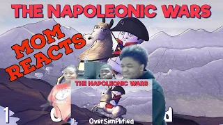 (Twins and Mom React) to The Napoleonic Wars - OverSimplified (Part 1) - REACTION