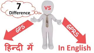 Difference Between GPS and GPRS in Hindi || GPS vs GPRS || #AneyAcademy