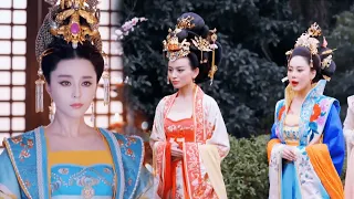 皇后联合贵妃对付武媚娘，没想到掉入了武媚娘的陷阱中，两人被铲除！#范冰冰#张钧甯#武则天