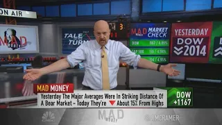 Jim Cramer breaks down the nature of the coronavirus downturn