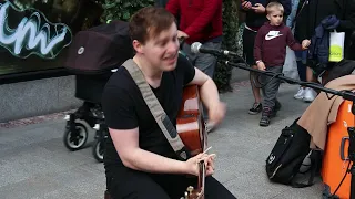 Kevin Neary Live Cover of Let Her Go from Grafton Street Dublin Ireland Best of Busking 2021