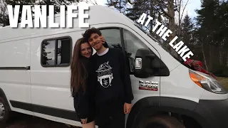 Van Life Vlog Day in the Life at the Lake | Our 100th Vlog (2021)