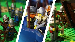 LEGO Castle WAR Compilation - Stop Motion