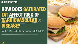 How Does Saturated Fat Affect Risk of Cardiovascular Disease? | The Proof Clips EP 243