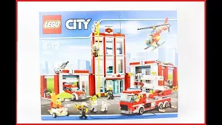 LEGO City Fire 60110: Fire Station Mixed Speed Build