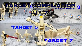 Lego Shorts - Target Compilation #1-7 - Lego Star Wars Stop-Motion