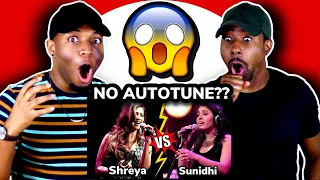 🇮🇳FIRST TIME HEARING Female Indian Singers WITHOUT Autotune | Battle of Voice - MUZIX || Reaction