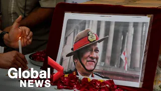 India helicopter crash: Top general Bipin Rawat laid to rest with full military honours