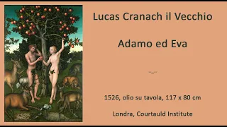 Adamo ed Eva, Lucas Cranach il Vecchio