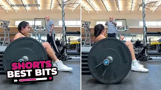 He Interrupted Her Workout For This Wholesome Moment | GymTok #Shorts
