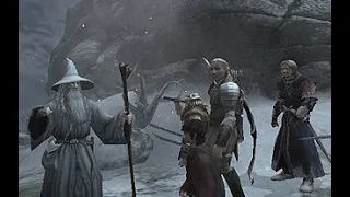 The Lord of the Rings: The Two Towers -  video game cutscene movie
