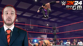 WWE 2K24 MyGM #16: Drop Zone