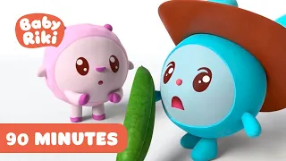 BabyRiki | 90 Minutes with BabyRiki. Best episodes collection. | Cartoons for Kids | 0+