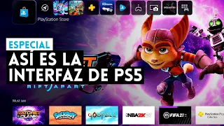 PS5 Así es su INTERFAZ de usuario: Centro de control, Actividades, Notificaciones y más