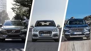 2017 Volvo XC60 vs 2017 Audi Q5 vs 2018 BMW X3