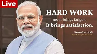 Hard work never brings fatigue. It brings satisfaction. - #Narendra_Modi_motivational_quotes #shorts