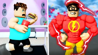 He Upgraded To The Strongest Superhero Ever! A Roblox Movie