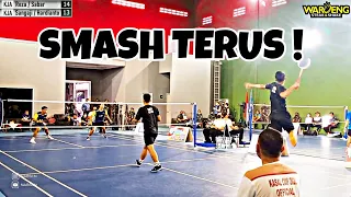 REZA / SABAR Ditantang di Tarung Bebas Badminton Tarkam. Pertaruhan Nama Besar !